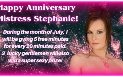 Let’s Celebrate Free Phonesex with Ms. Stephanie